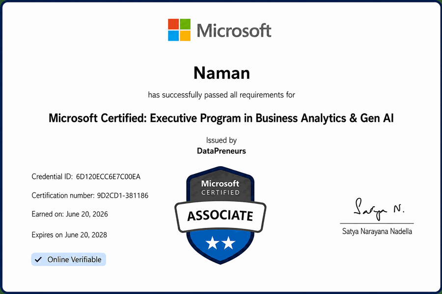 Microsoft Certification